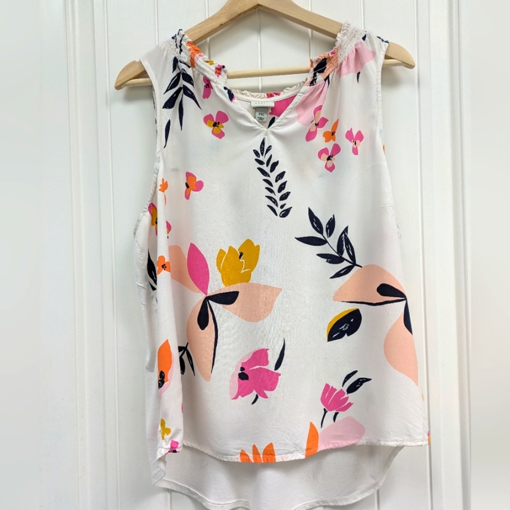 a new day Floral Sleeveless top
